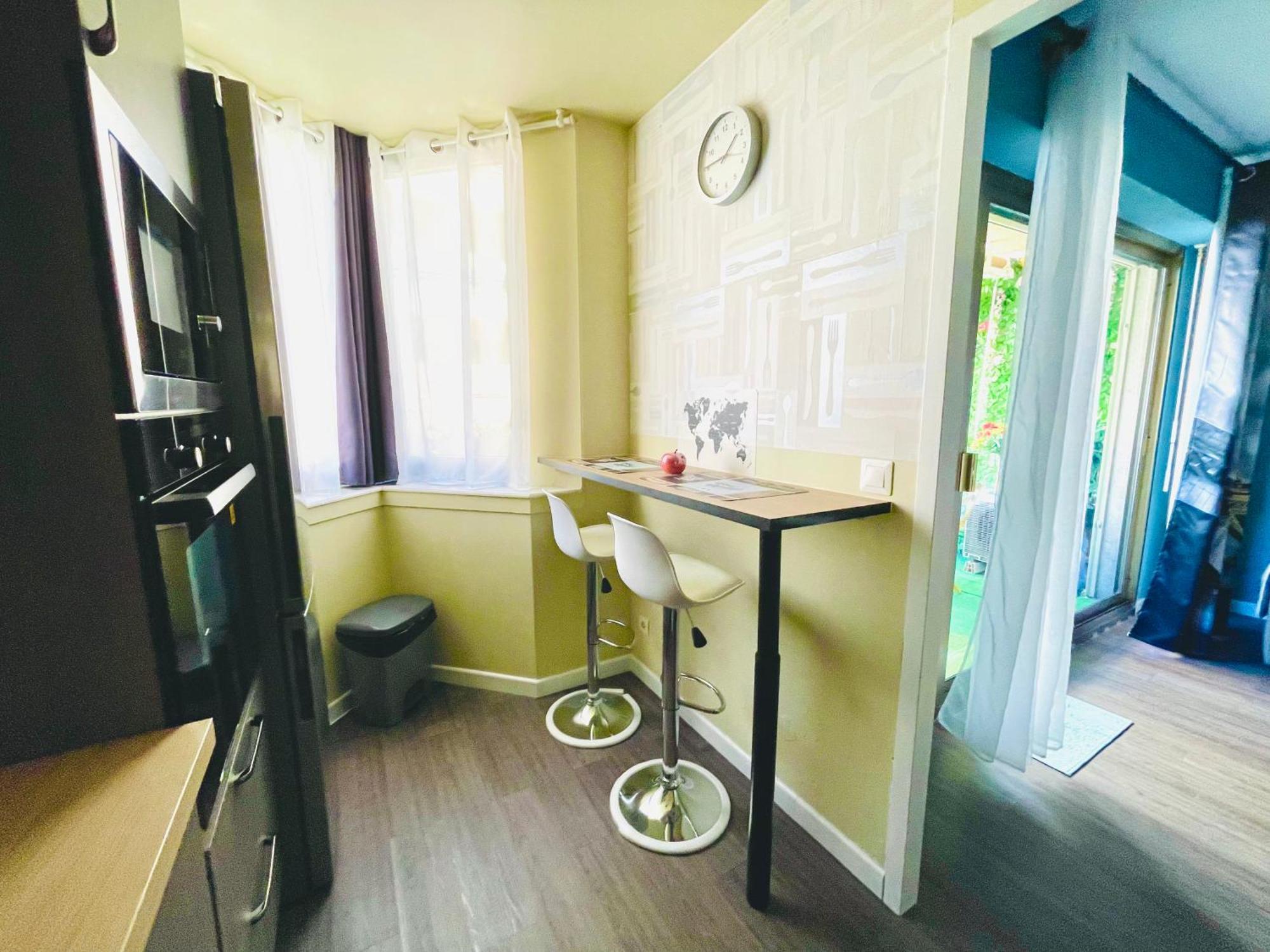 Confortable Studio A Nice Centre Cote Plage Bel Terrasse Paddle Buitenkant foto